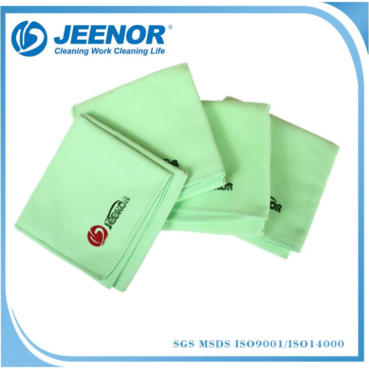 中国供应廉价超细纤维条纹厨房巾(CN3657)