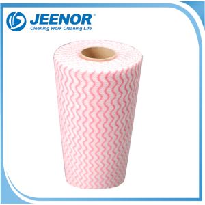 Viscose And Polyester Mesh Spunlace Nonwoven
