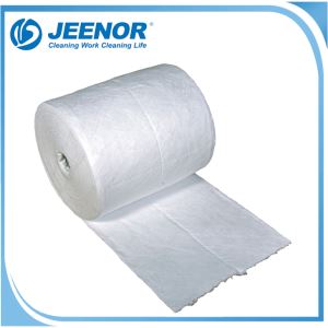 低棉绒工业湿巾聚酯Stitchbond非织造织物SMT模板擦拭卷SMT印刷